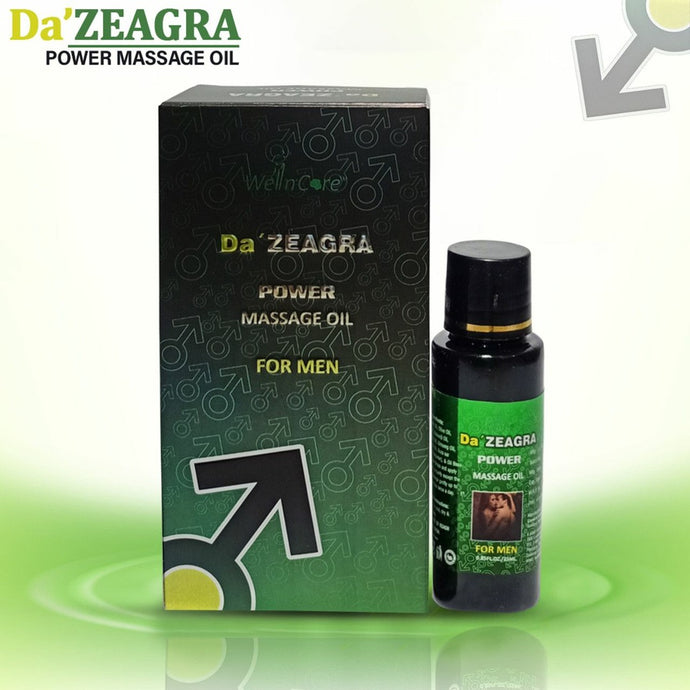 DA ZEAGRA HERBAL POWER MASSAGE OIL - NEW FORMULA